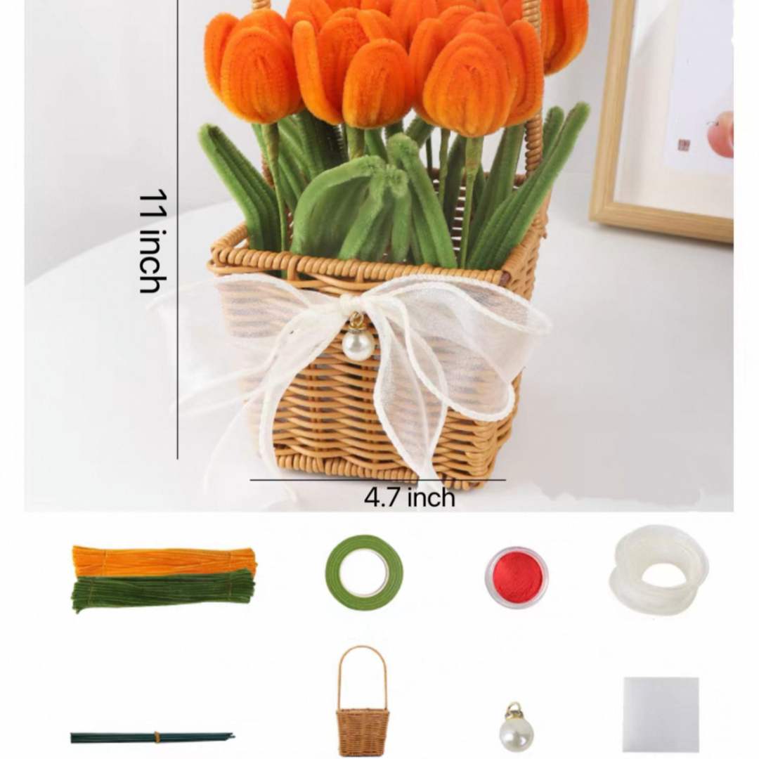 Tulip Basket DIY Kit