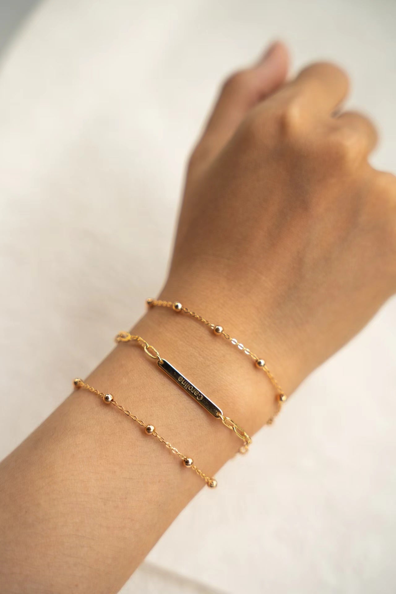FirstMeet Customizable Letter Custom Bracelet