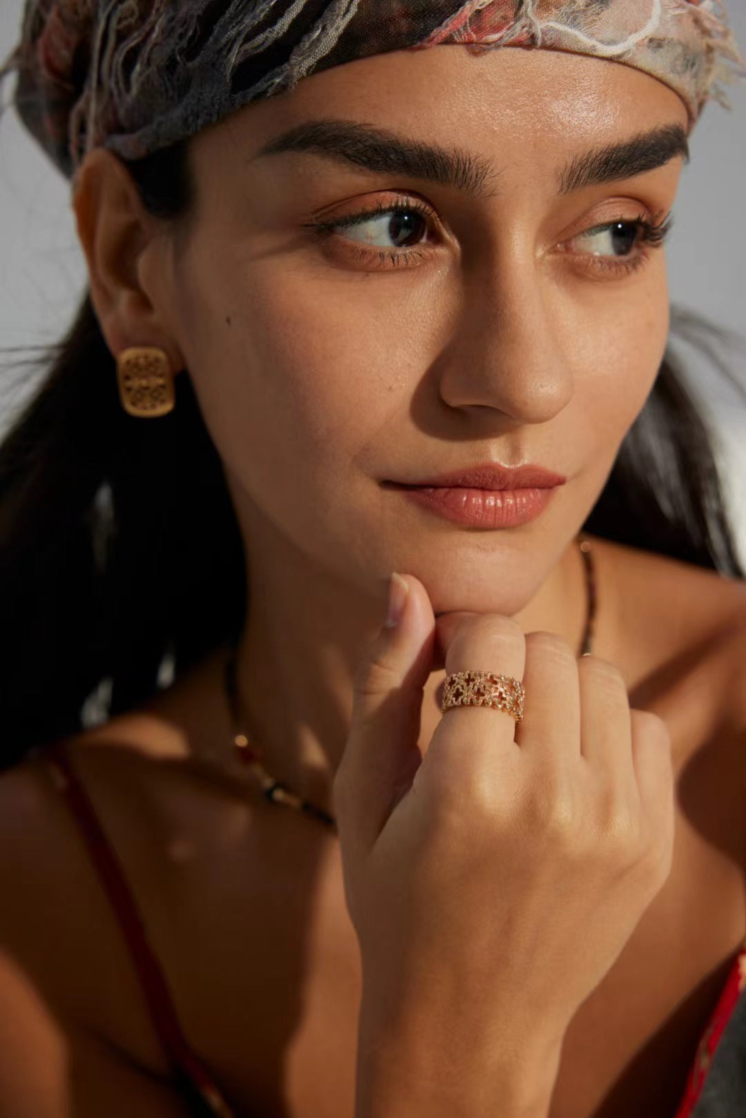 FirstMeet Four-leaf Clover Ring
