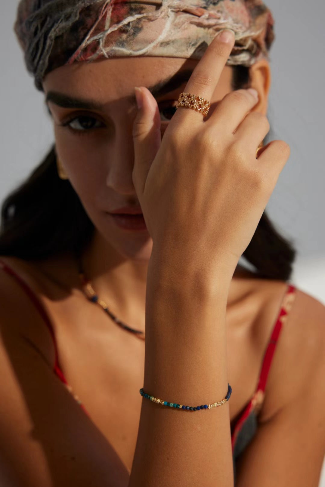 FirstMeet Four-leaf Clover Ring