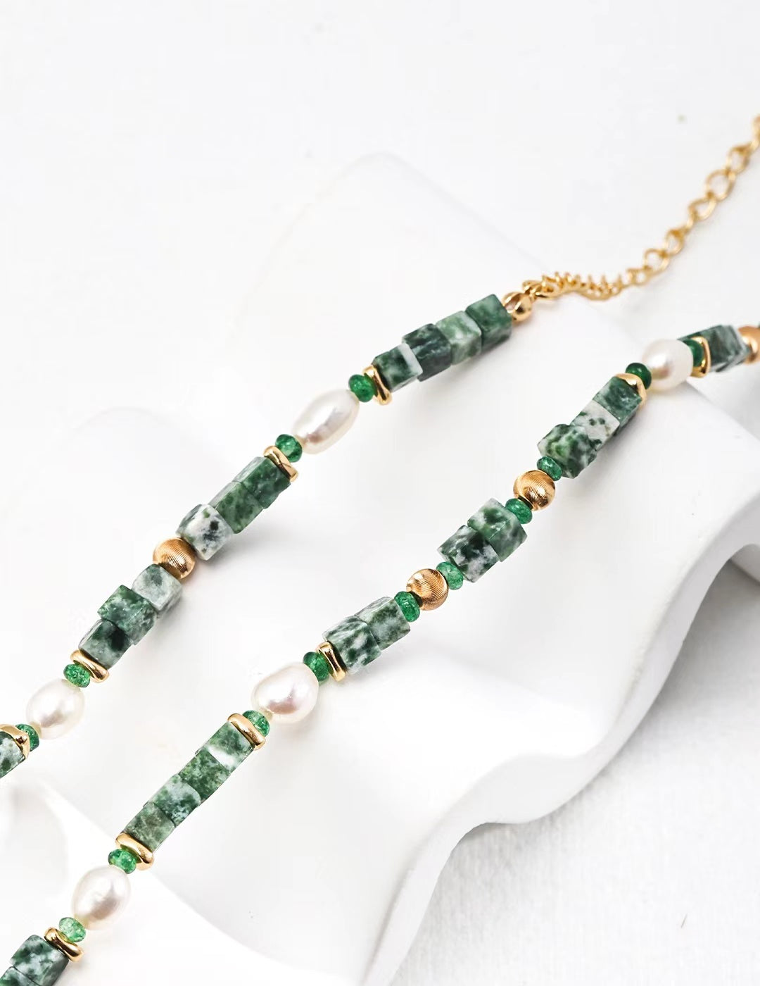 FirstMeet Natural Turquoise Necklace