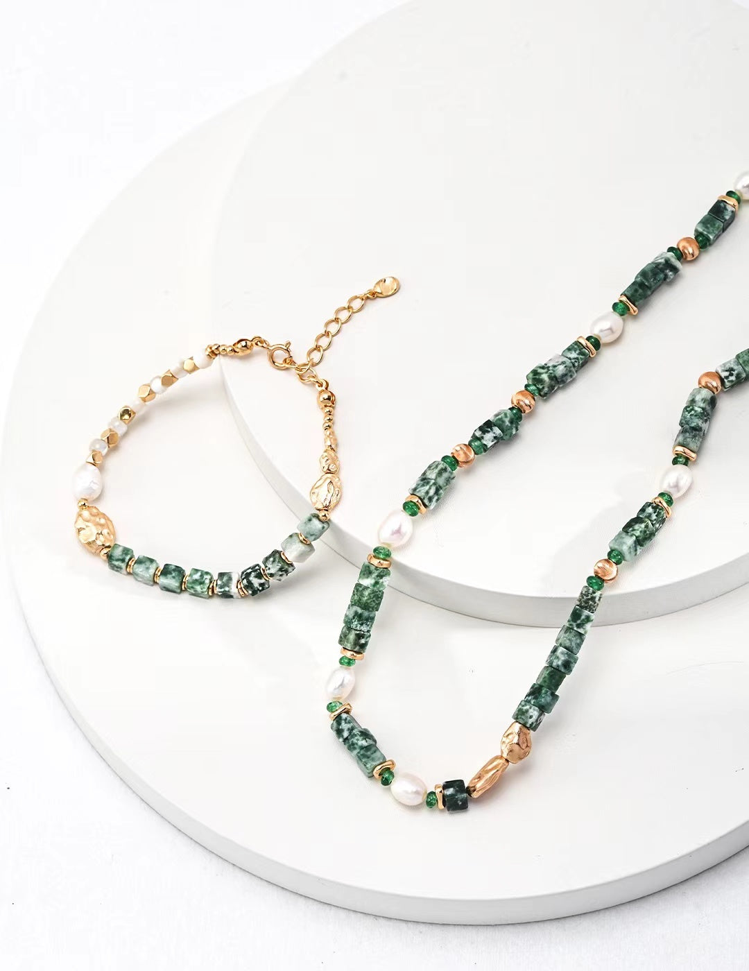FirstMeet Natural Turquoise Necklace