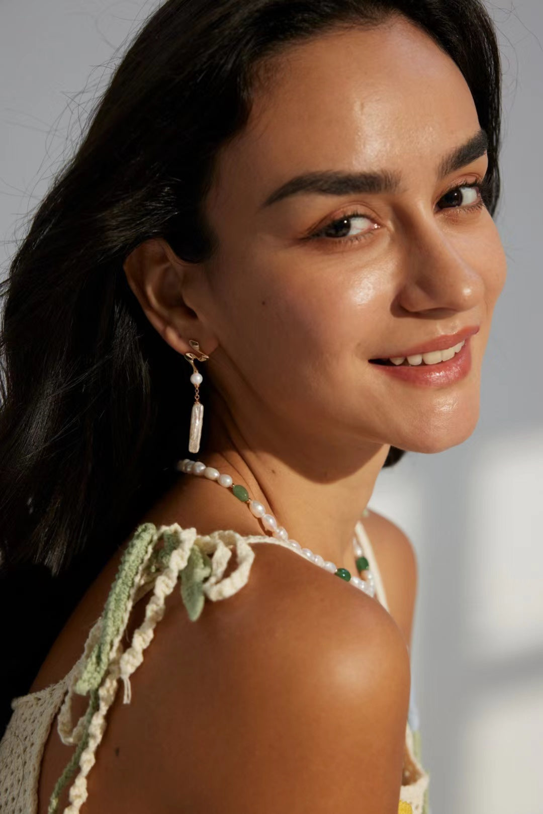 FirstMeet Natural Pearl Earrings