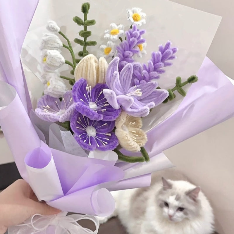 Purple Bouquet DIY Kit