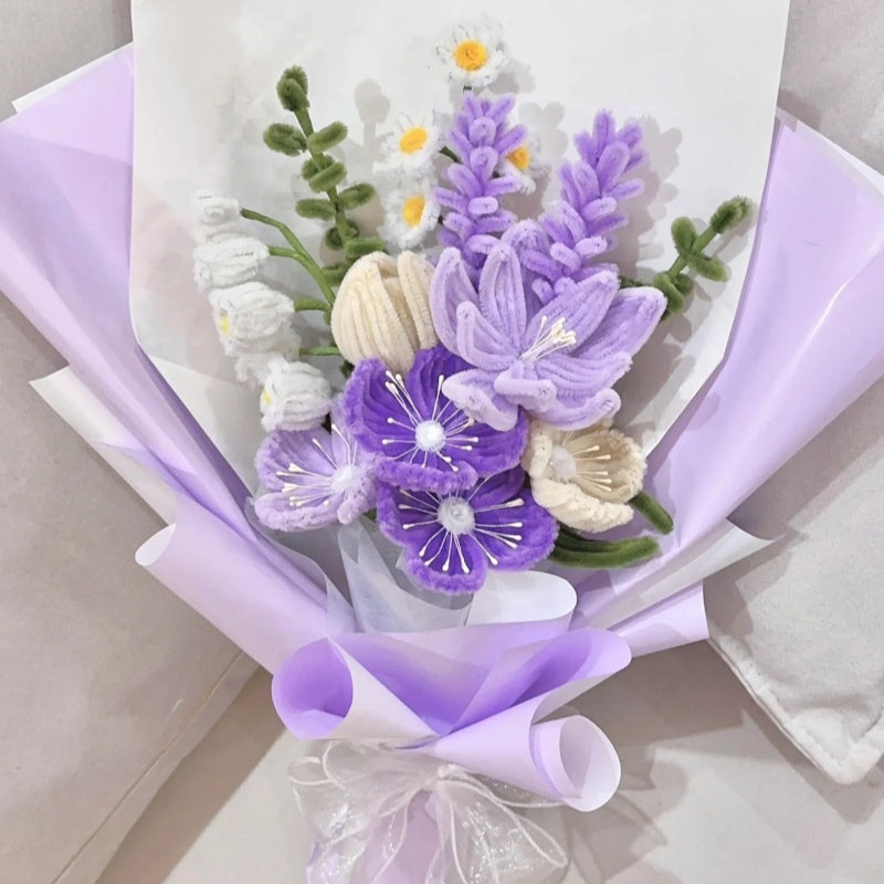 Purple Bouquet DIY Kit