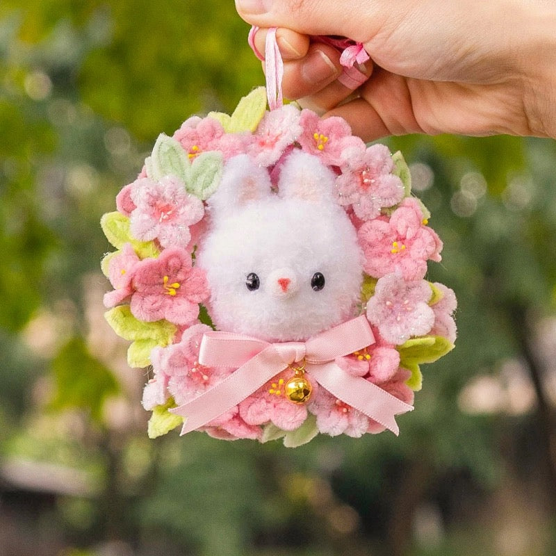 Doll Flower Wreath Pendant DIY Kit