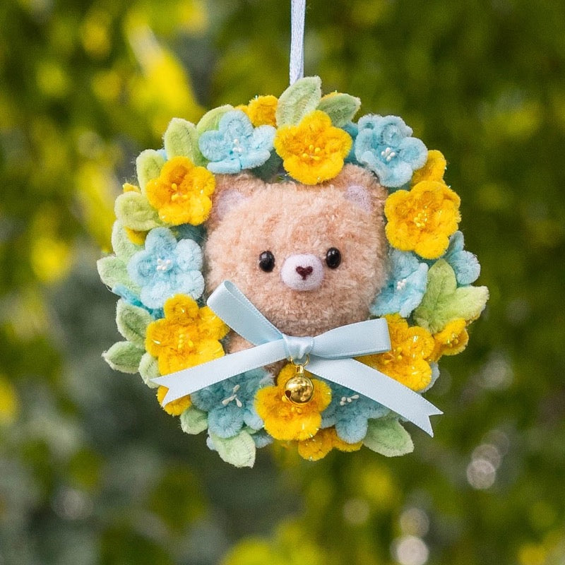 Doll Flower Wreath Pendant DIY Kit