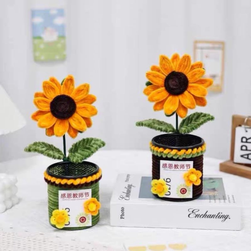 Sunflower Pen Holder DIY Kit