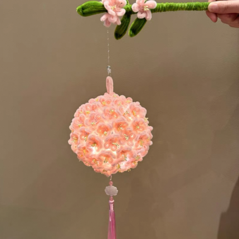 Hydrangea Lamp