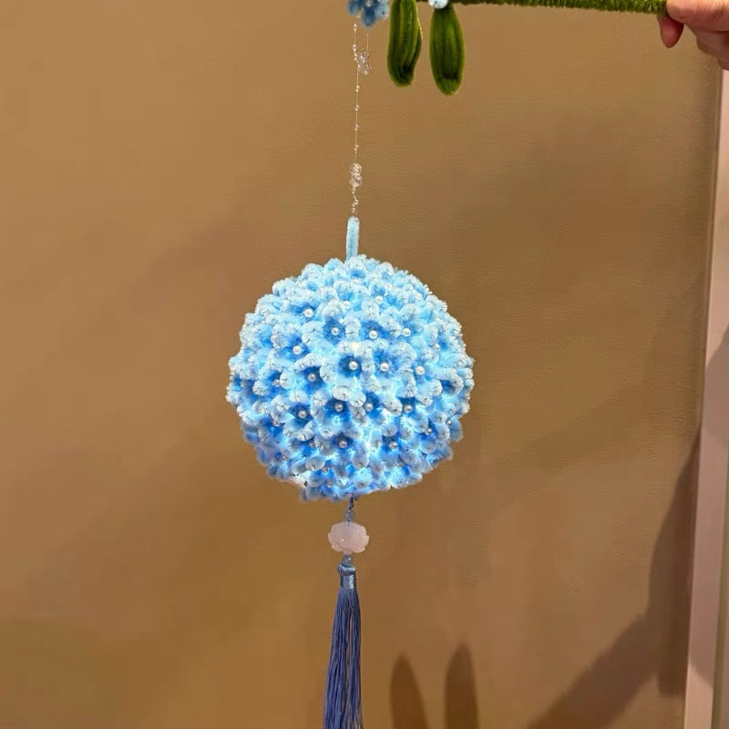 Hydrangea Lamp