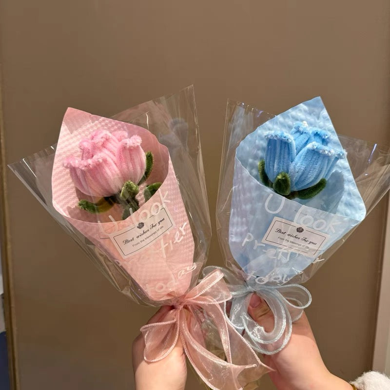 Single Rose Bouqet