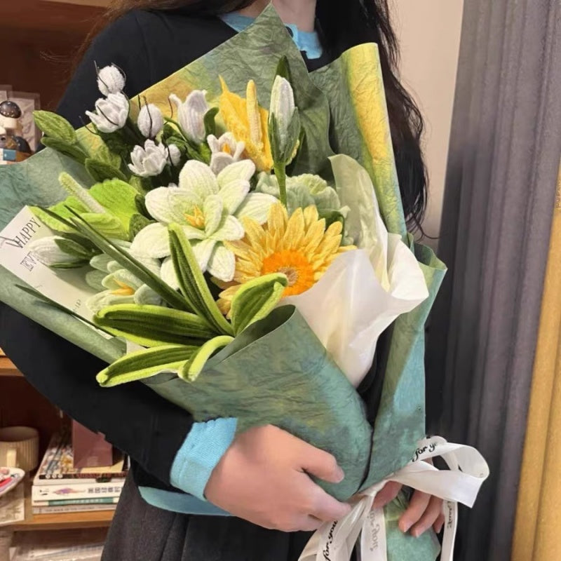Custom-made Model: Green Series Flower Bouquet